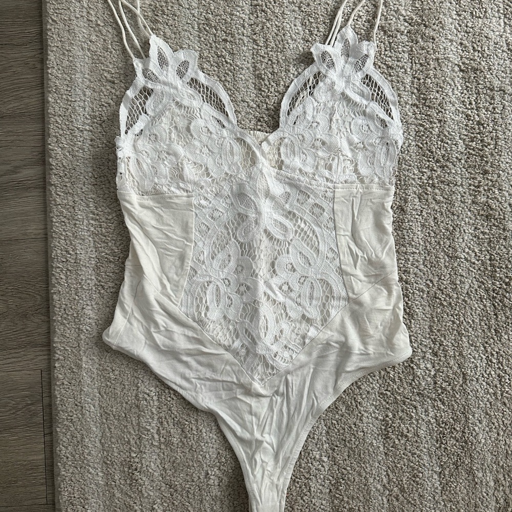 Free People Lace Bodysuit